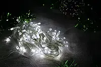 Гирлянда LED 100л. Белый 7,3м.