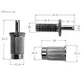 Втулки шпильки для бриджу електрогітари Gibson SG Les Paul LP під Америку голд, фото 3
