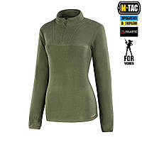 M-Tac кофта Delta Polartec Lady Army Olive, кофта тактическая, флиска для ЗСУ, демисезонная, зимняя, военная