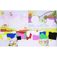 Поділ для дитячої творчості No1088А поролон 3D_ 21*26 см_10в.