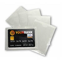 Обкладинка для банківські картки 61-Бк Прозора ПВХ 200мк