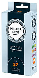 Презервативи Mister size 57 mm (мм) 10 штук Містер Сайз