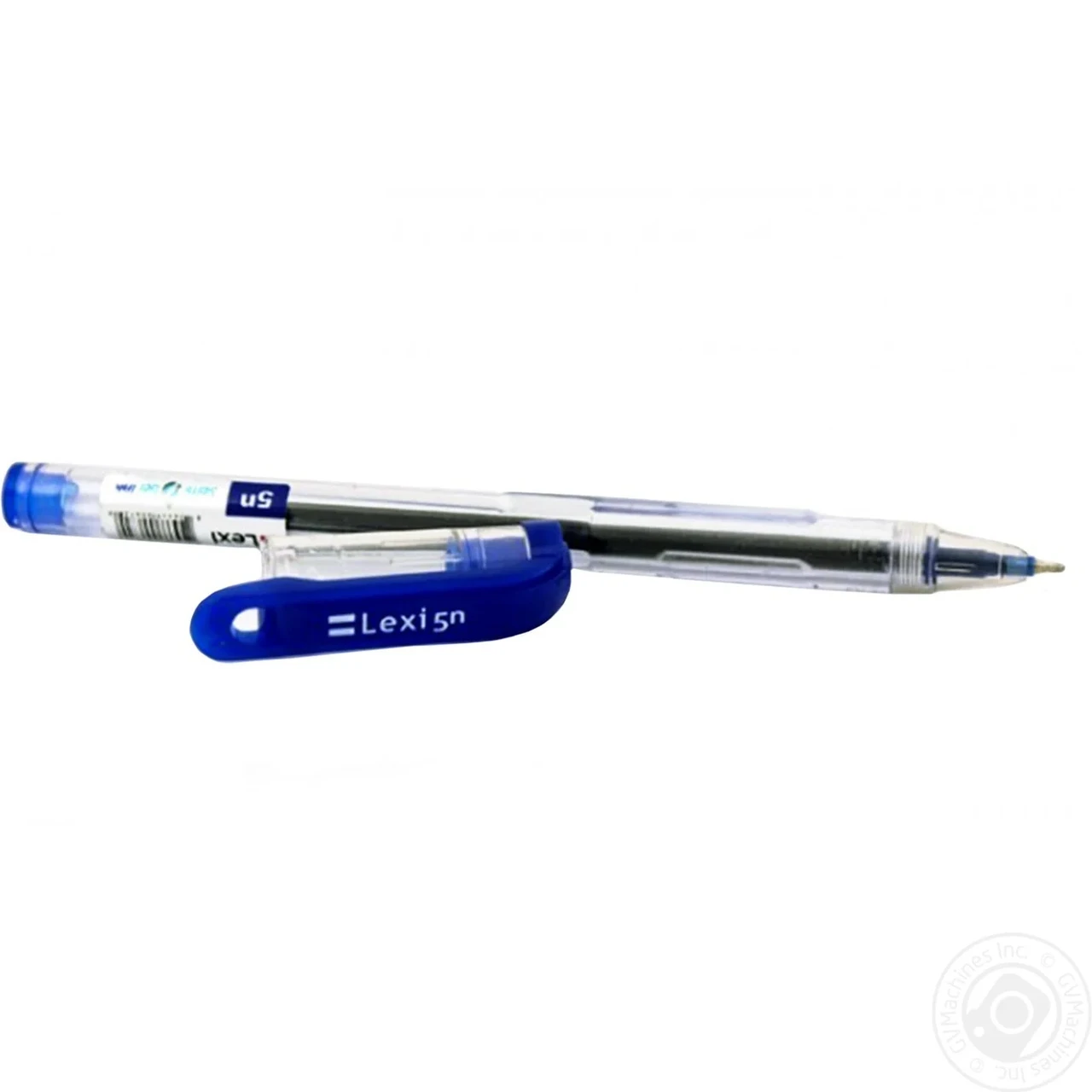 Ручка кулькова Lexn 5 синя, фото 1