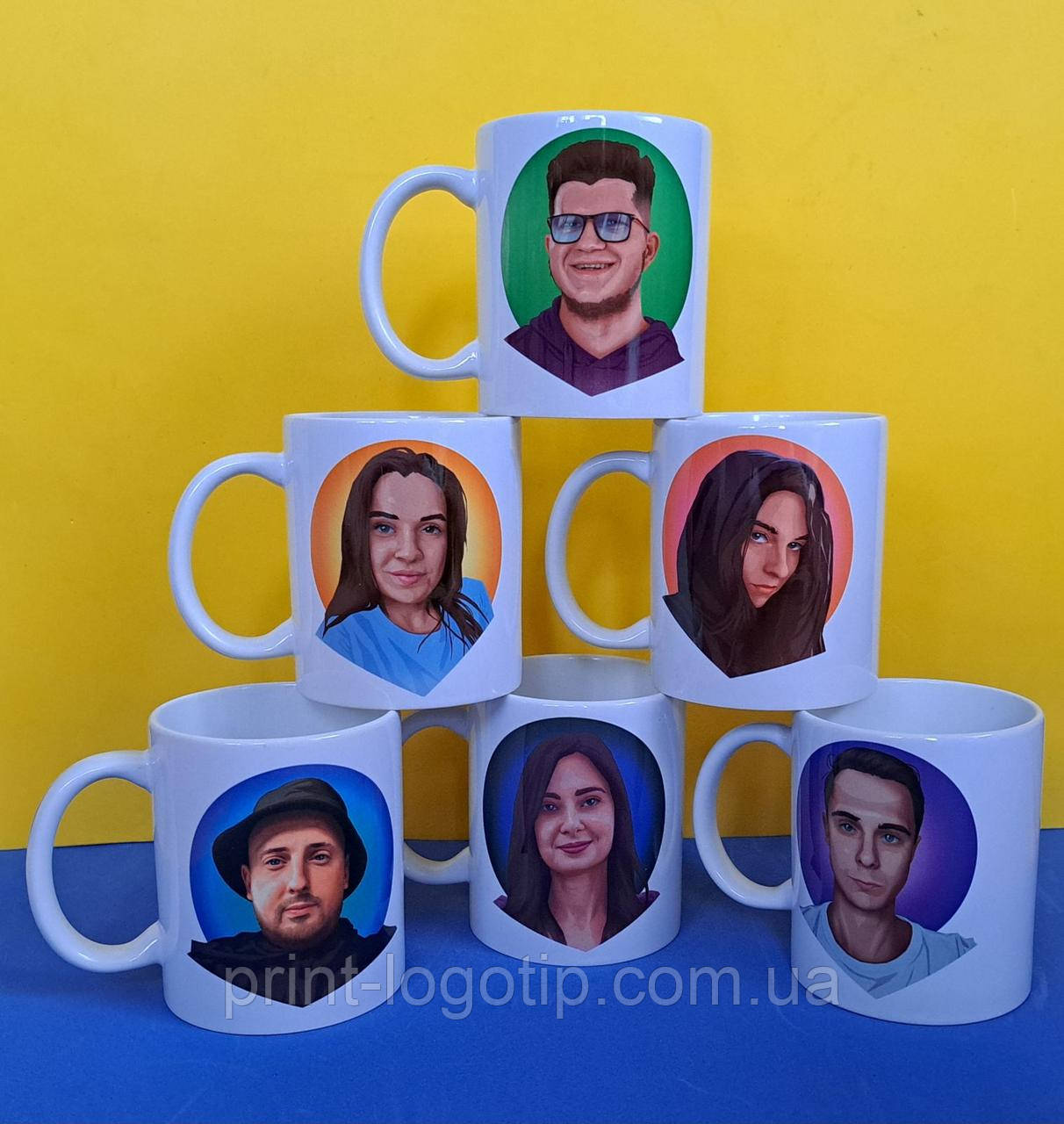 Фотографії на чашках, друк фотографій на чашках та кружках, чашки з малюнками, фото 1