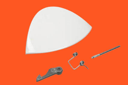 Ручка люка (двері) Indesit C00075323, 482000022682 Оригінал