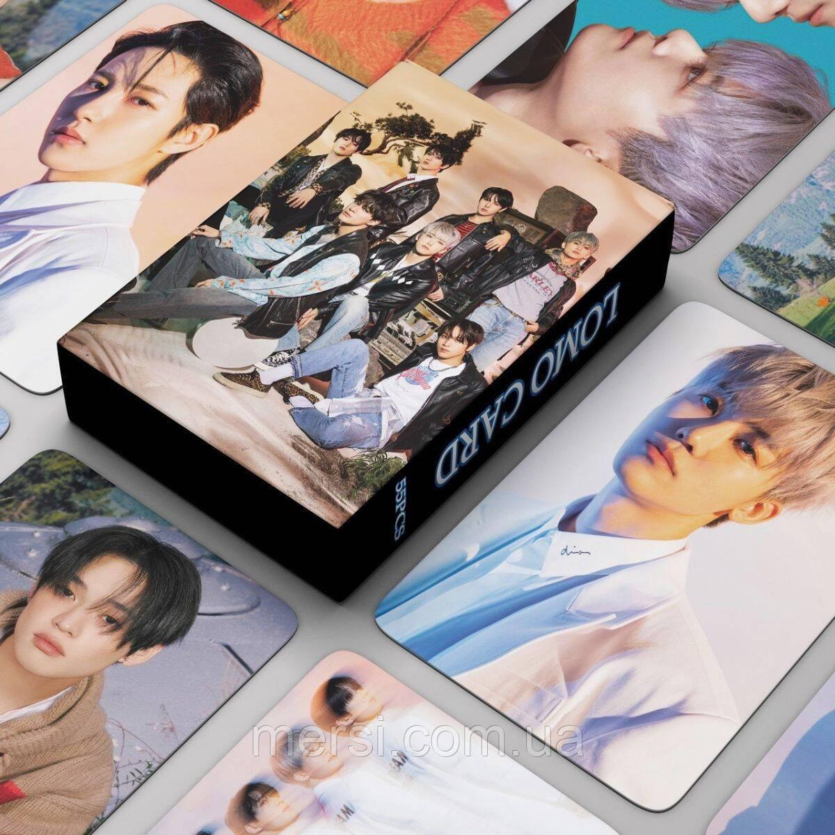 Фотокартки K-POP lomo card картки NCT - NCT - 55 шт
