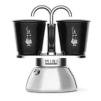 Гейзерна кавоварка Bialetti Mini Express Induction на 2 чашки (100 мл)