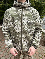 Куртка пиксель демисезон,тактическая куртка пиксель, куртка пиксель, куртка на весну пиксель