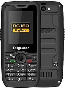 RugGear RG160 2.4" 1800 мА·год 0.3MP 2SIM IP68 Android Black