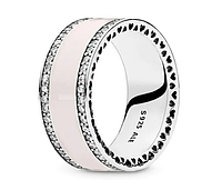 Серебряное кольцо Pandora "Сердца Пандора"