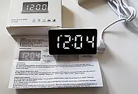 Настільний LED годинник OS-001. Mini led alarm clock OS-001