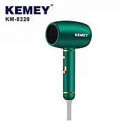 Дорожный фен для волос Kemei KM-8228 Зеленый 1.5 м