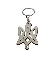 Брелок фанера "Тризуб" (Фігурний) 5*3,3 см.