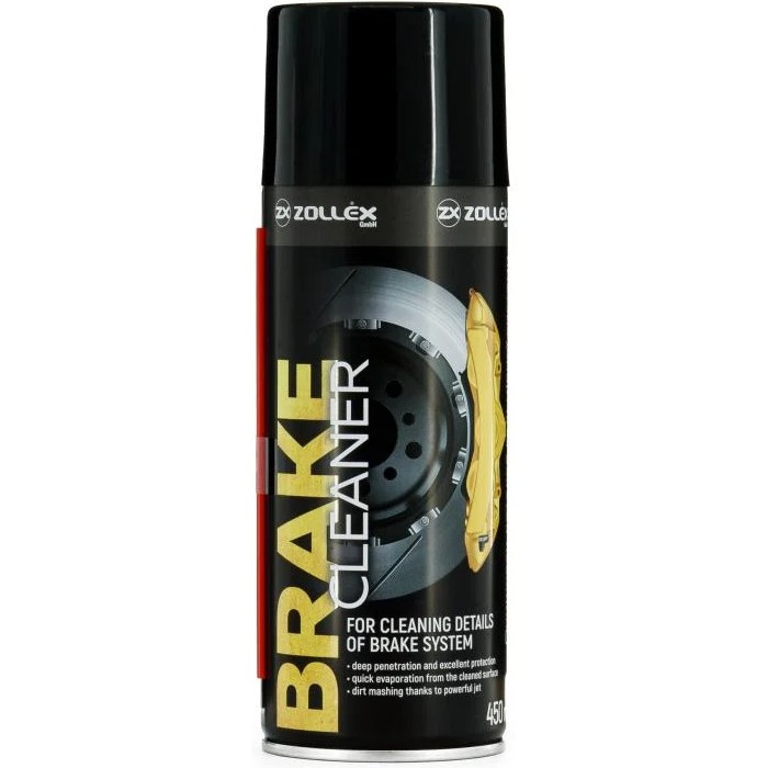 Очищувач гальмівної системи Brake Cleaner 450мл B-045Z Zollex