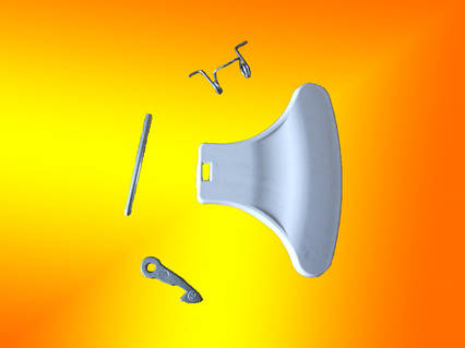 Ручка люка (двері) Indesit C00096865, 482000028169