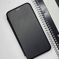 Чехол кожаный книжка черная с визитницей для Apple iPhone XS (5.8") / Чехол книжка кожаная на айфон хс