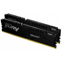 Ram Kingston DRAM 32GB 6000 МГц DDR5 CL40 DIMM (комплект 2) Fury Beast Black 740617325690 EAN: 740617325690