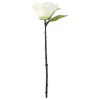 SMYCKA Искусственный цветок для дома/сада/Камелия белая, 28 см