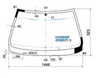 Стекло лобовое BMW 5 (E39) 95-03