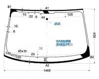 Стекло лобовое AUDI A4 08-12 (B8), 12-16 (B8)