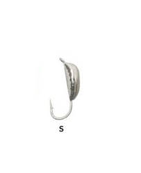 Мормишка вольфрамова Fishing ROI Банан ризький 3mm 0.75гр (silver, серебряный) (10 шт) (400-20-3-S)