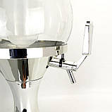 Резервуар со льдом для пива , сока 3,5л Диспенсер для пива, емкость для напитков, штоф, башня, фото 4