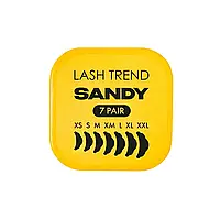 Набір валиків для ламінування вій LASH TREND "SANDY" / 7 пар