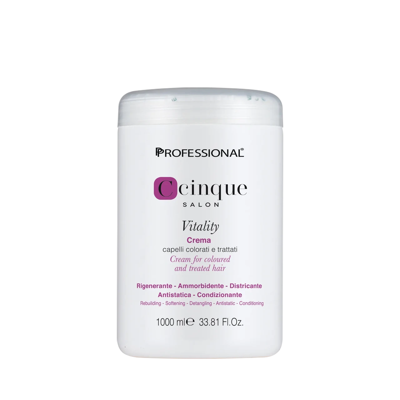 Крем-маска для фарбованого волосся C Cinque Vitality Professional 1000 мл, фото 1