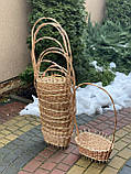 Подарункова корзина для квітів.  Арт:30102, фото 2