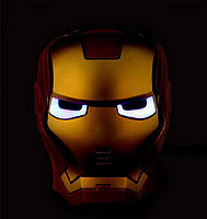 Светодиодная маска Железного Человека  из Мстителей, Маска Железного Человека с подсветкой!