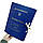 Професійна Папка МОУ "Особова справа" з клапанами на зав'язках "під золото" ф.А4, бумвініл покриття, Корінець 40мм, фото 3