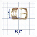 Пряжка 9897 кр.чорний матовий 24мм, фото 8