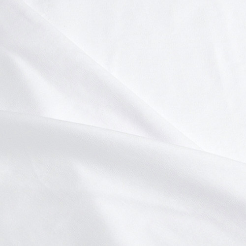 Інтерлок ткань трикотажная пенье пофарбований білий в пачці