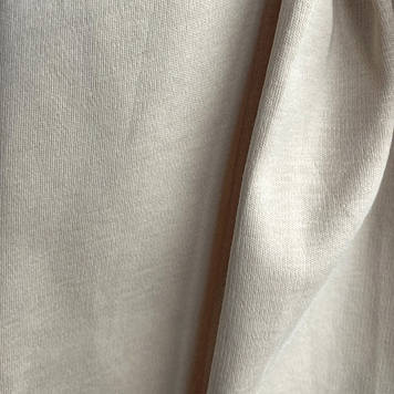 Інтерлок трикотажний преміум класу однотон беж