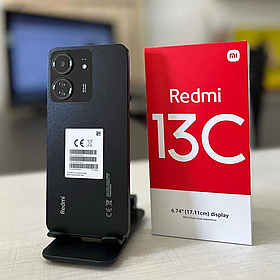 Смартфон Xiaomi Redmi 13C 8/256GB Black NFC Global Доступная НОВИНКА!