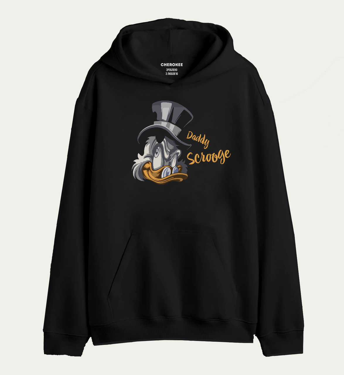 Толстовка з дизайном на подарунок "Daddy Scrooge"