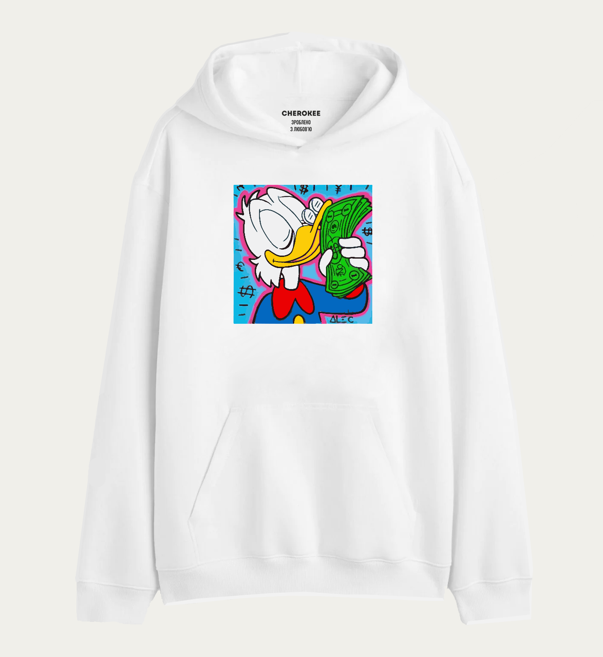 Толстовка з дизайном "Rich McDuck"