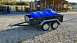 Причіп легковий двохосний (категорія В) 2,5м х 1,25м, борт 40см, метал, фото 10
