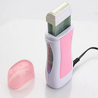 Воскоплав однокассетный белый с розовым Redina Прибор для депиляции в домашних условиях Нагреватель воска Te