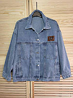 Куртка джинсова жіноча на ґудзиках розмір 42-46 "MONRO" недорого від прямого постачальника