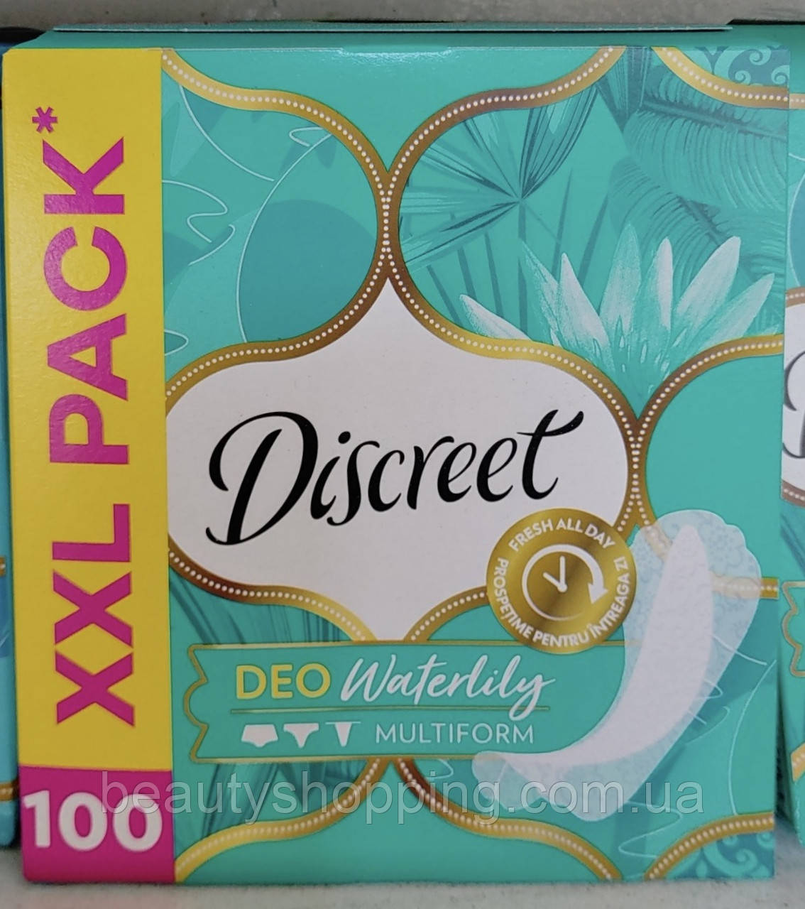 Discreet Deo Water lily Жіночі щоденні гігієнічні прокладки 100 штук
