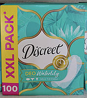 Discreet Deo Water lily Женские ежедневные гигиенические прокладки 100 штук