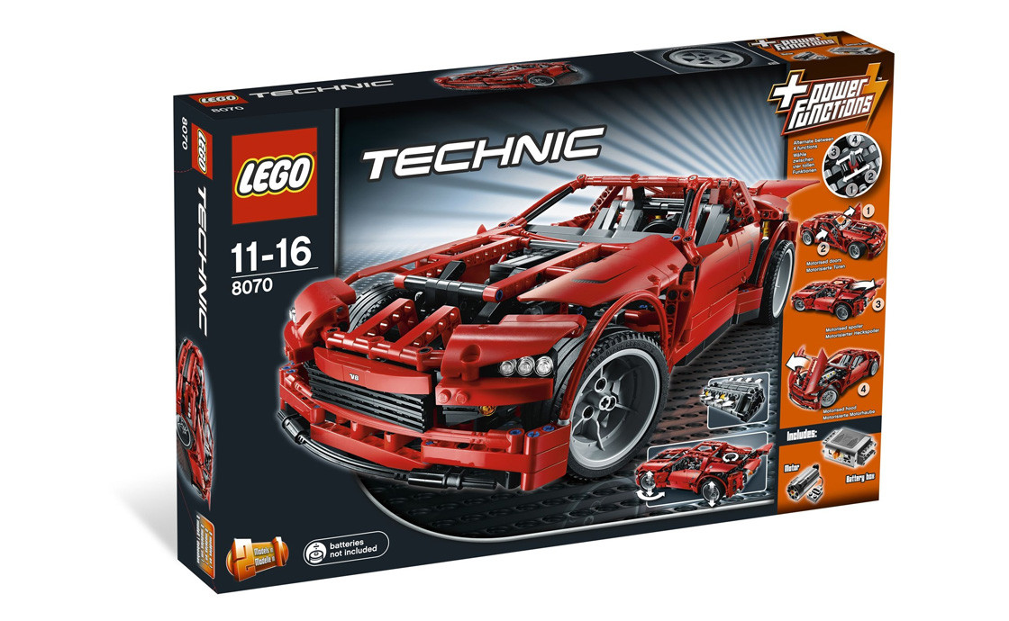 Конструктор LEGO Technic Суперавтомобіль (8070), фото 1