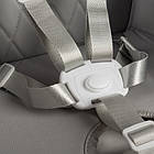 Стілець для годування 6в1 Kruzzel 22014, сірий, з 5-точковими ременями безпеки, фото 5