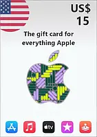 ITunes Apple store Gift Card 15 USD