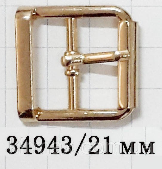 Пряжка 34943 чорний нікель 21мм