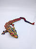 Іграшка 3D друк дракон різнокольоровий, сувенірна іграшка дракон для декору та прикраси, фото 2