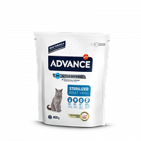 Advance Cat Sterilized для стерилизованных кошек с индейкой