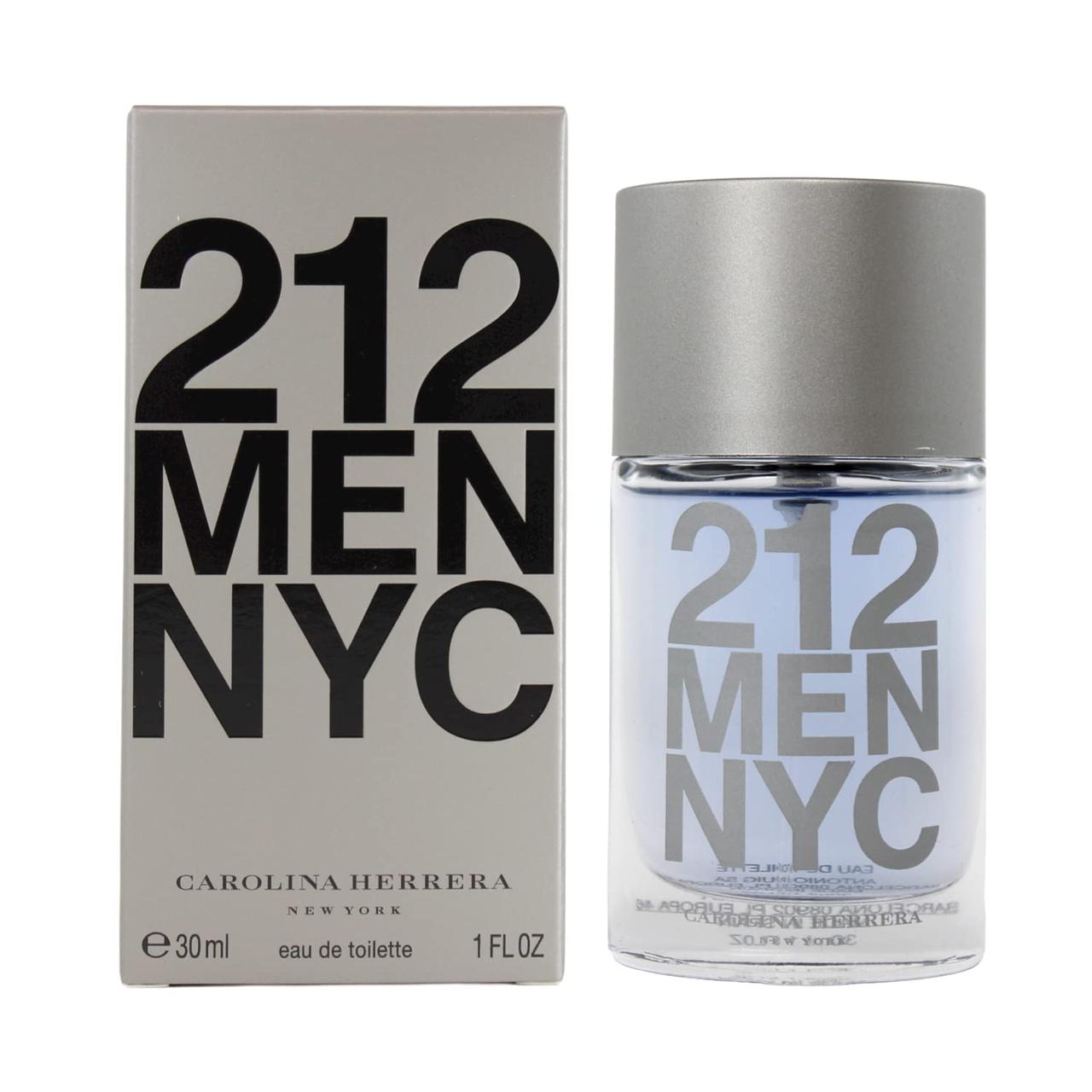 Туалетна вода для чоловіків Carolina Herrera 212 Men 30 мл, фото 1
