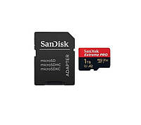 Карта памяти SanDisk 1 TB microSDXC UHS-I U3 Extreme Pro+SD Adapter (SDSQXCD-1T00-GN6MA)